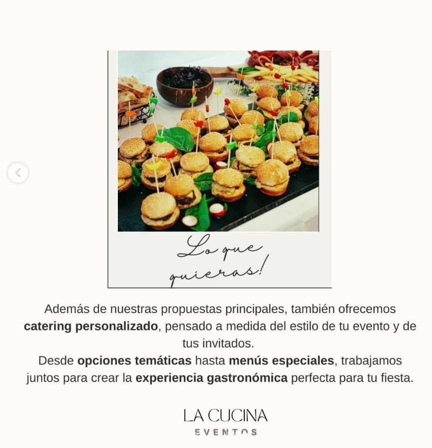 Catering La Cucina